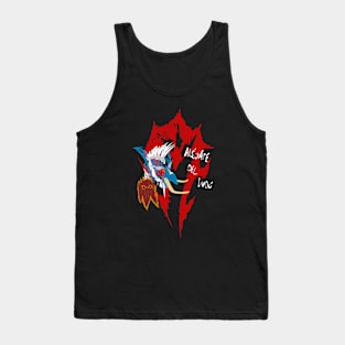 Aléjate del Vudú Tank Top